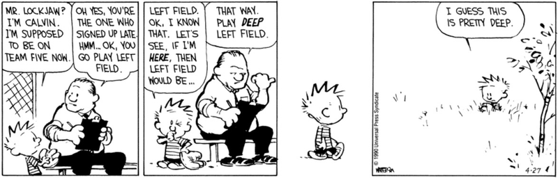 Illustration for article titled Calvin and Hobbes Showed The Trouble With Organized Sports And Father Figures